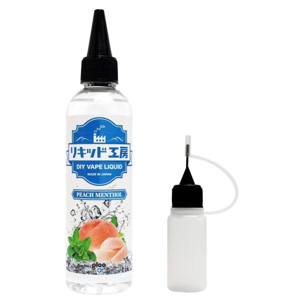 リキッド工房 電子タバコ リキッド ピーチメンソール 120ml