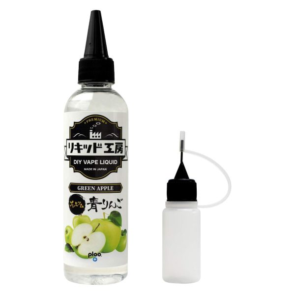 リキッド工房 電子たばこ リキッド プレミアム 青りんご 120ml