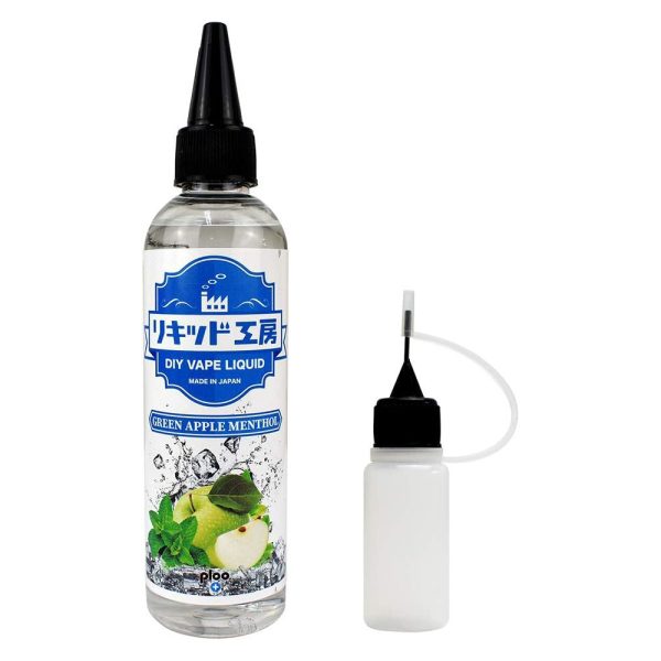 リキッド工房 電子タバコ リキッド 青りんごメンソール 120ml
