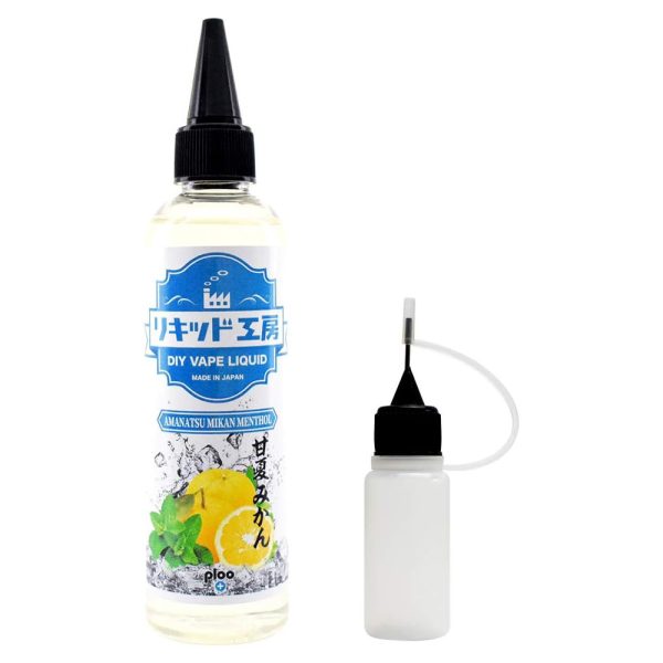 リキッド工房 電子タバコ リキッド 甘夏みかんメンソール 120ml