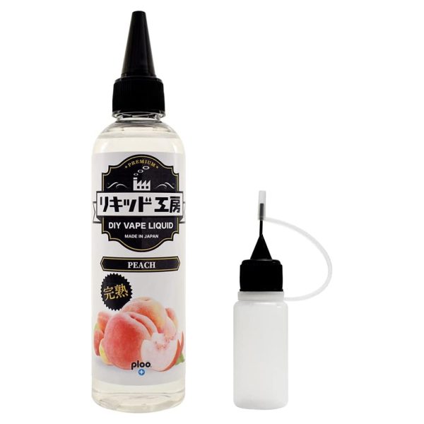 リキッド工房 電子タバコ リキッド プレミアム 完熟もも 120ml