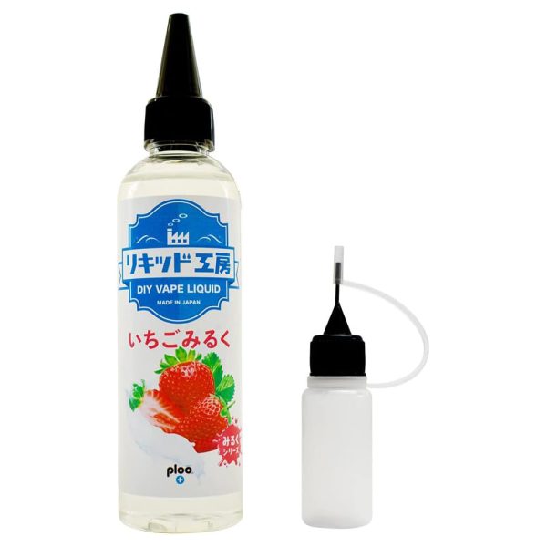 リキッド工房 電子タバコ リキッド いちごみるく 120ml