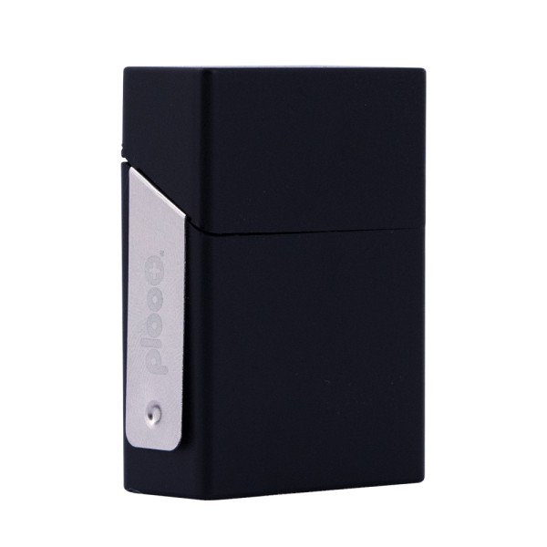 プルプラ クリップオンケース ヒートスティック専用 携帯灰皿 （ブラック）