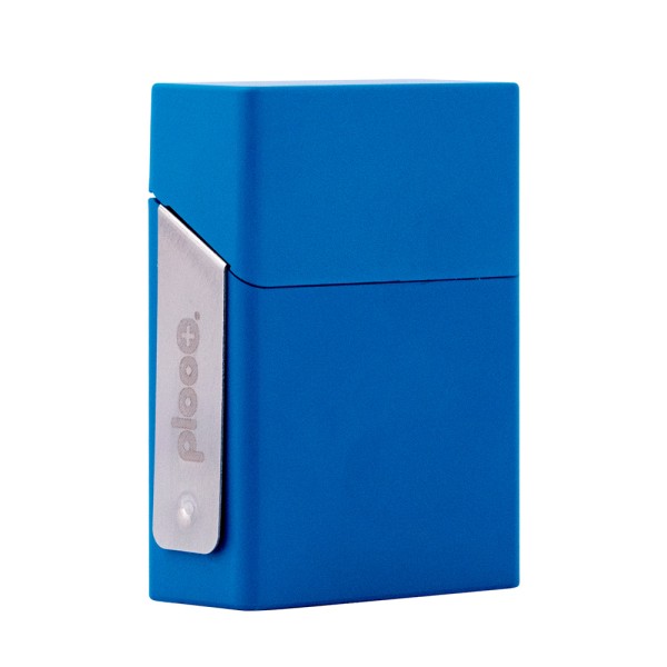 プルプラ クリップオンケース ヒートスティック専用 携帯灰皿 （ブルー）