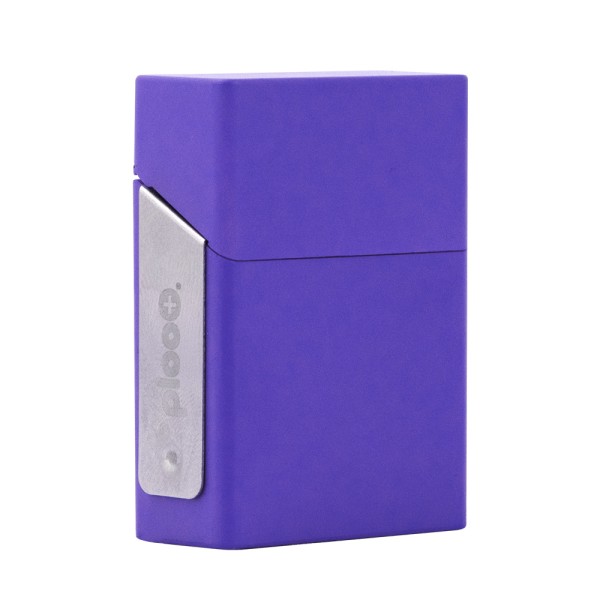 プルプラ クリップオンケース ヒートスティック専用 携帯灰皿 （パープル）