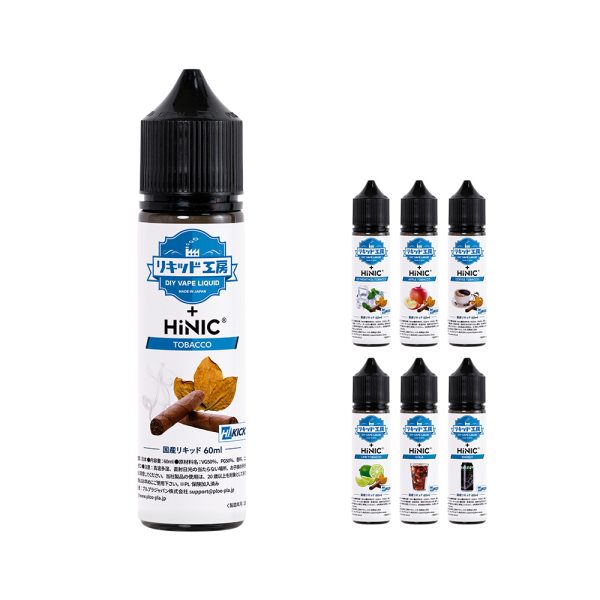HIKICK＋ 電子タバコ リキッド HiNIC配合 タバコ 60ml
