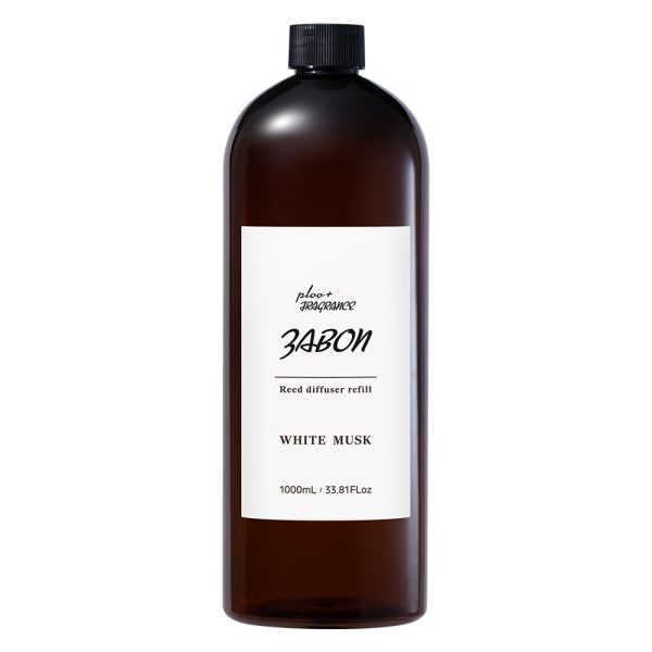 プルプラ ZABON ディフューザー リフィル 詰め替え用 ホワイトムスク White Musk 1000ml