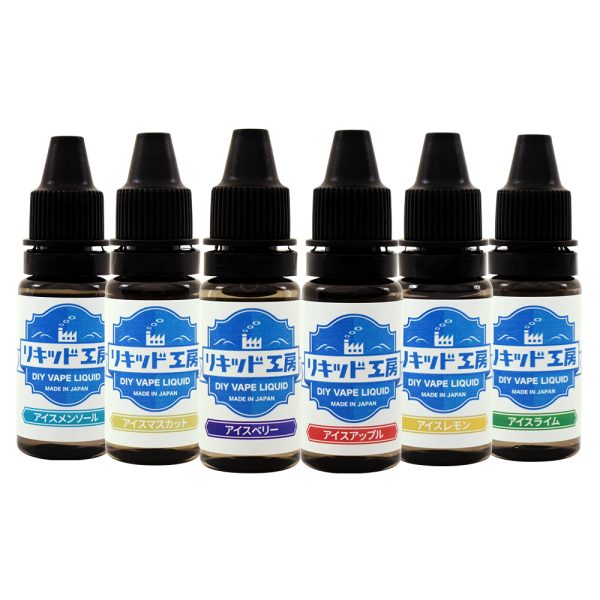 リキッド工房 電子タバコ リキッド 10ml お試し6本セット アイスシリーズ