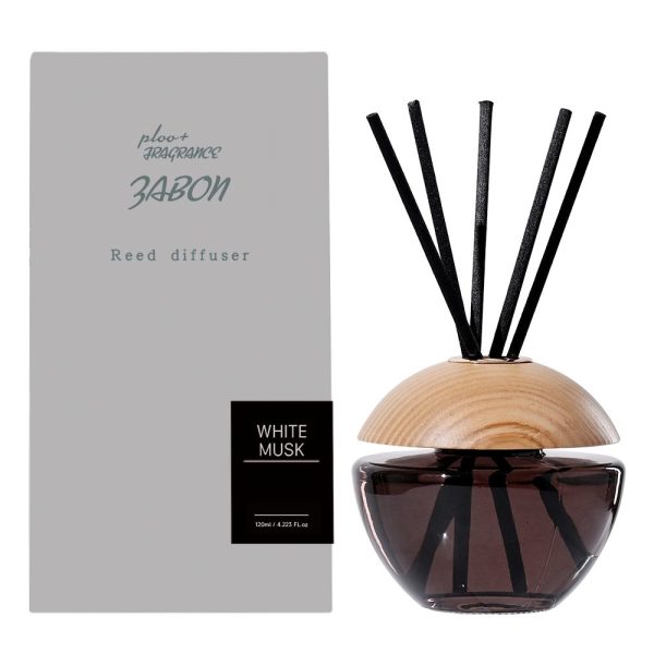 プルプラ ZABON リードディフューザー ORB ホワイトムスク White Musk 120ml