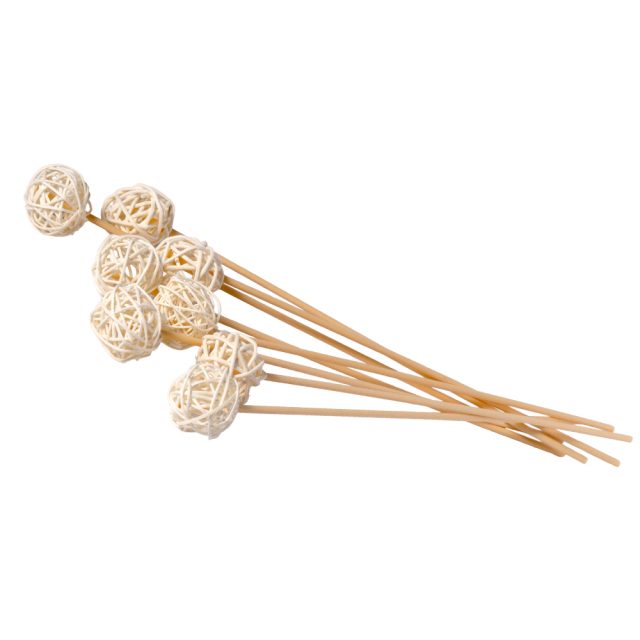 プルプラ リードディフューザー交換用スティック 手毬風 8本入り