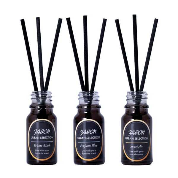 プルプラ ZABON ミニリードディフューザー URBAN SELECTION 3本セット 10ml