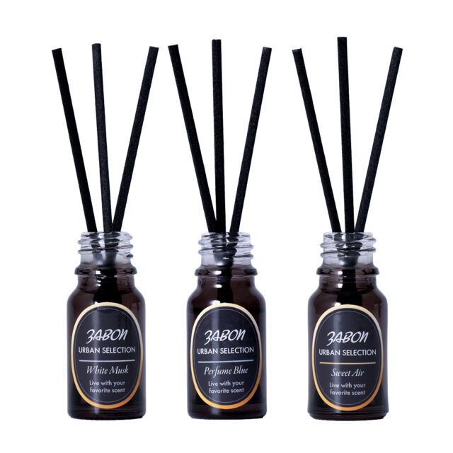 プルプラ ZABON ミニリードディフューザー URBAN SELECTION 3本セット 10ml